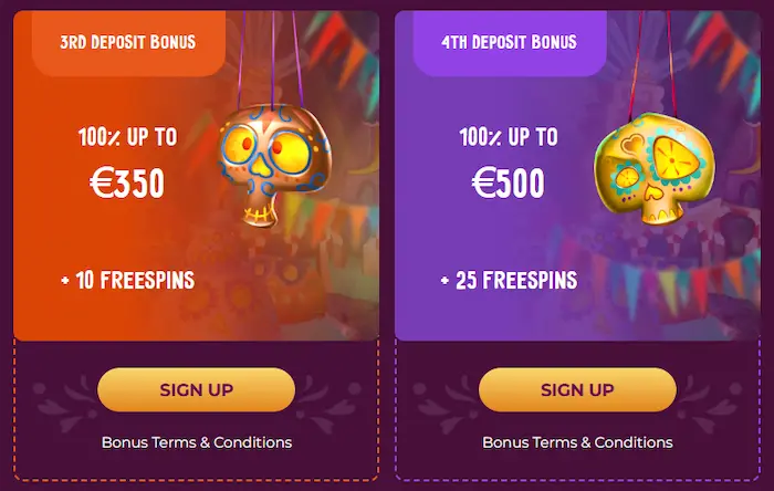 SlotVibe Casino bonuses
