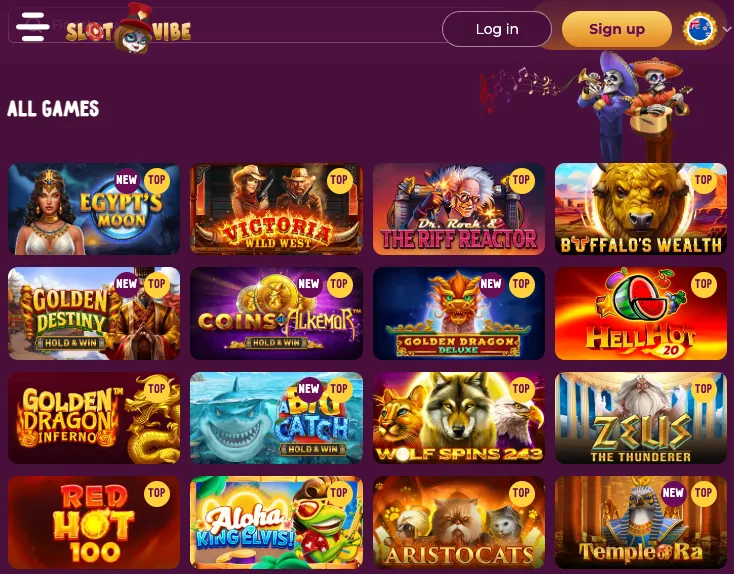 SlotVibe NZ Pokies